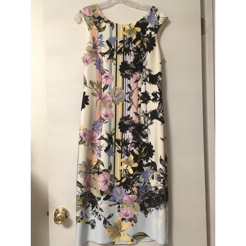 Floral pencil dress
